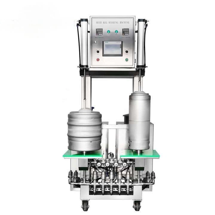 Automatic Keg Washer With Two Washing Heads suppliers