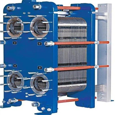 이중 단계 플레이트 열교환 기